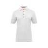 Polo femme boutons contrastés