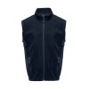 Bodywarmer polaire contrasté