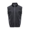 Bodywarmer polaire contrasté