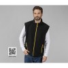 Bodywarmer polaire contrasté