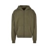 Sweat zippé à capuche très lourd