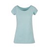 Tee-shirt encolure large