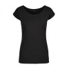 Tee-shirt encolure large