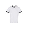 Tee-shirt bords côte contrastés