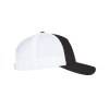 Casquette bicolore style trucker