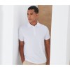 Polo homme en polyester recyclé
