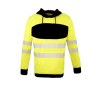 Sweat-shirt à capuche haute visibilité
