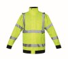 Veste de pluie haute visibilité