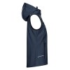 Bodywarmer femme en softshell avec capuche