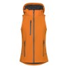 Bodywarmer femme en softshell avec capuche
