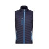 Bodywarmer bi-matière homme