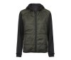 Veste bi-matière à capuche femme