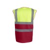 Gilet de sécurité bicolore