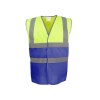 Gilet de sécurité bicolore