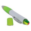 Stylo bille Hawaii avec surligneur tricolore