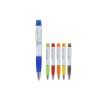 Stylo bille Hawaii avec surligneur tricolore
