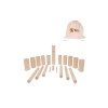 Jeu Kubb en bois en pochette
