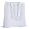 Sac en coton recyclé avec soufflet 140g/m² 38x10x42cm