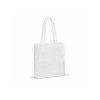 Sac en coton recyclé avec soufflet 140g/m² 38x10x42cm