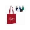 Sac en coton recyclé avec soufflet 140g/m² 38x10x42cm