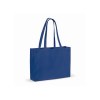 Recycled cotton bag with gusset 140g/m² 49x14x37cm