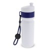 Bidon de sport avec bord et cordon 750ml