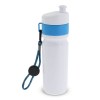 Bidon de sport avec bord et cordon 750ml