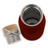 Bouteille isotherme avec couvercle en bambou 500ml