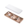 Lot de trois pendentifs en bois FERI