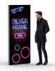 Box lumineuse en aluminium 85 x 200 cm