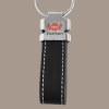 ORMO - Porte-clés Zamac avec sangle simili-cuir PU