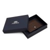 Porte-cartes Button Marron