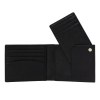 Portefeuille Button Noir
