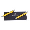 Parure Classicals Chrome Jaune (stylo bille & stylo plume)