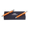 Parure Classicals Chrome Orange (stylo bille & stylo plume)