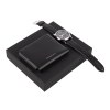Parure Alter Noir (portefeuille porte-monnaie & montre)