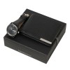 Parure More Noir (portefeuille & montre)