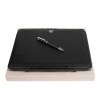 Parure Regent Noir (stylo roller & conférencier A4)