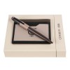 Parure Brick Beige Khaki Noir (stylo bille & porte-cartes)