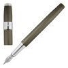 Stylo plume Block Brushed Gun