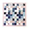 Foulard soie Ada Light Rose/multi