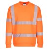 SWEAT SHIRT ECO HAUTE VISIB 100% polyester,190T
