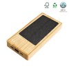 Batterie de secours solaire bambou FSC  8000mAh - BLUETECH