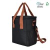 Sac isotherme RPET avec ouvre bouteille en bois 8L - ENVIRONNEMENT ET NATURE