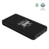 Batterie de secours RPET avec LED 10 000mAh - BLUETECH
