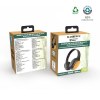 Casque Bluetooth ABS recyclé et bambou FSC - BLUETECH
