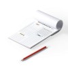 Bloc-note encolle-mini 100x150mm-100 feuillets-impression recto quadri