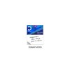Bloc suspendu cartonne - mini 100x250mm - decoupe - bloc 30 feuillets noirs - bloc liste de course