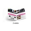 Depliant maxi-format ferme plie 99x210mm-format ouvert 210x297-2 plis roules-impression quadri recto verso-papier 135gr brillant