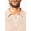 Polo en lin homme